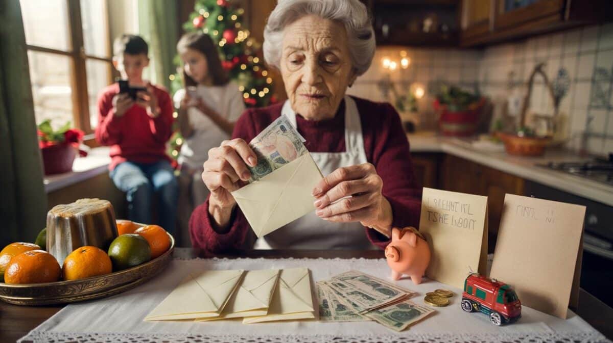 La busta della nonna è diventata più 'leggera'? La crisi colpisce anche il Natale dei nipoti.