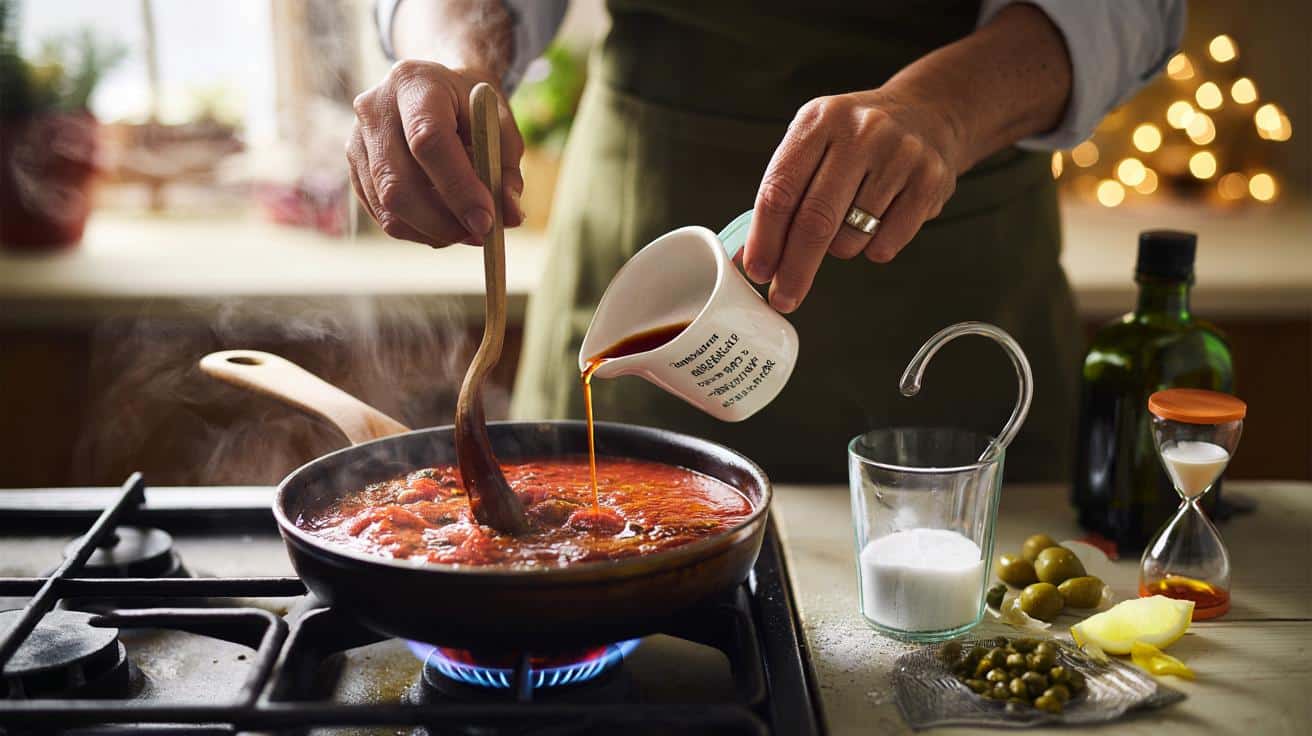 Troppo sale nel sugo della Vigilia? Il trucco della nonna per salvarlo in 2 minuti.